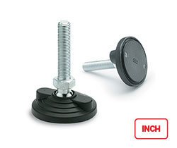 LV.F-SST (inch sizes)-Adjustable feet for ground mounting